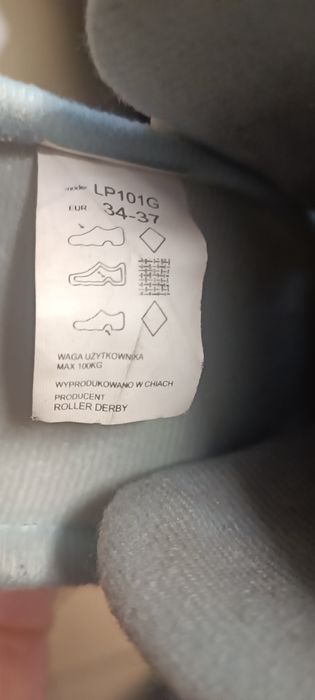 Łyżwy dziecięce regulowane dla dziewczynki