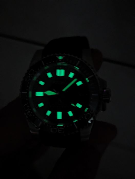 Seiko Black diver mod czarna klasyka
