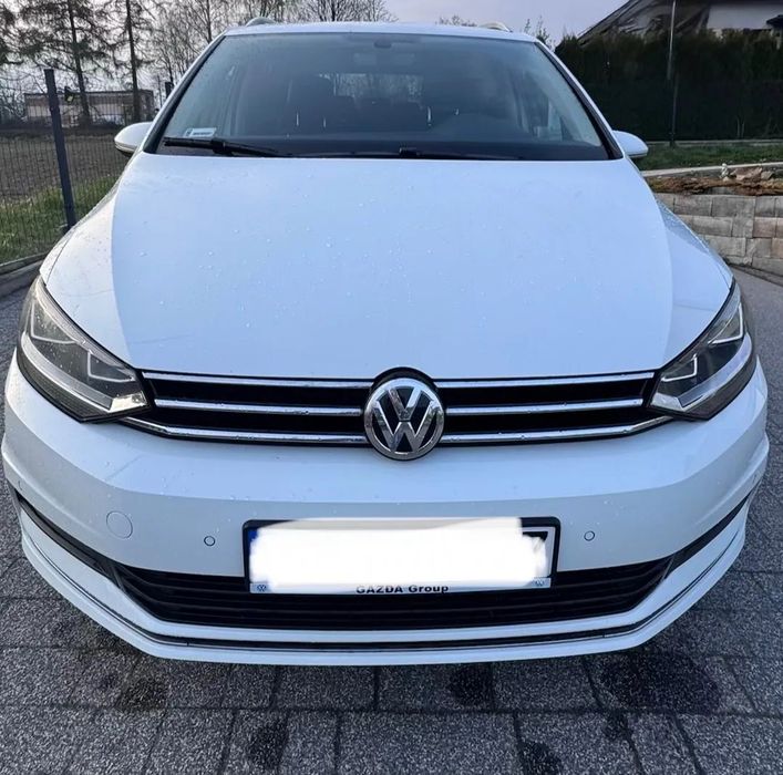 Volkswagen Touran VW TOURAN 2017 2.0 TDI DSG Automat Skóra 7 os. STAN BDB Highline