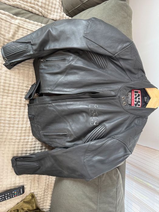 Kurtka motocyklowa skórzana 44
