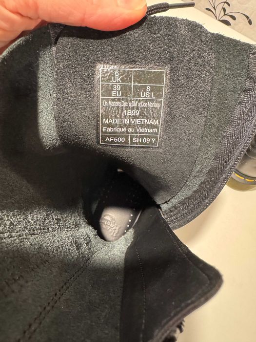 Чоботи Dr. Martens 1B99 Virginia, 39р