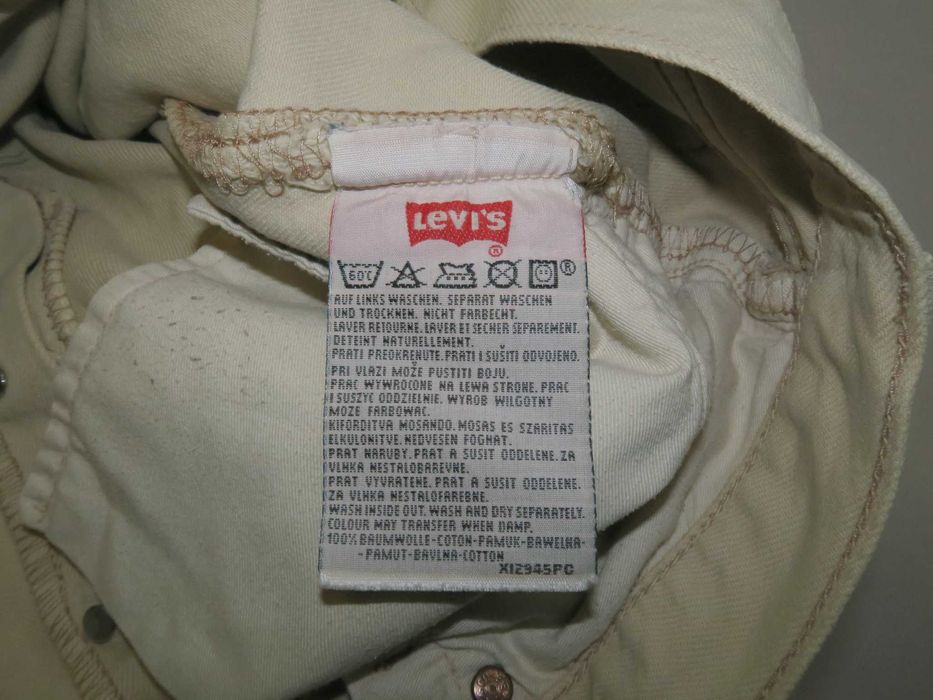 Levi's 501 spodnie jeansowe 33/32