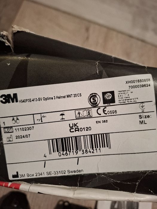 Nauszniki ochronne Peltor 3M Optime III nowe!