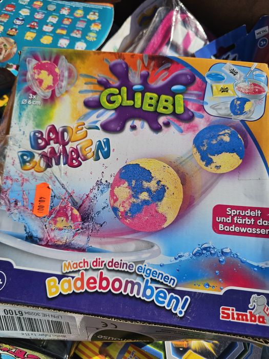 Zestaw kul kąpielowych glibbi