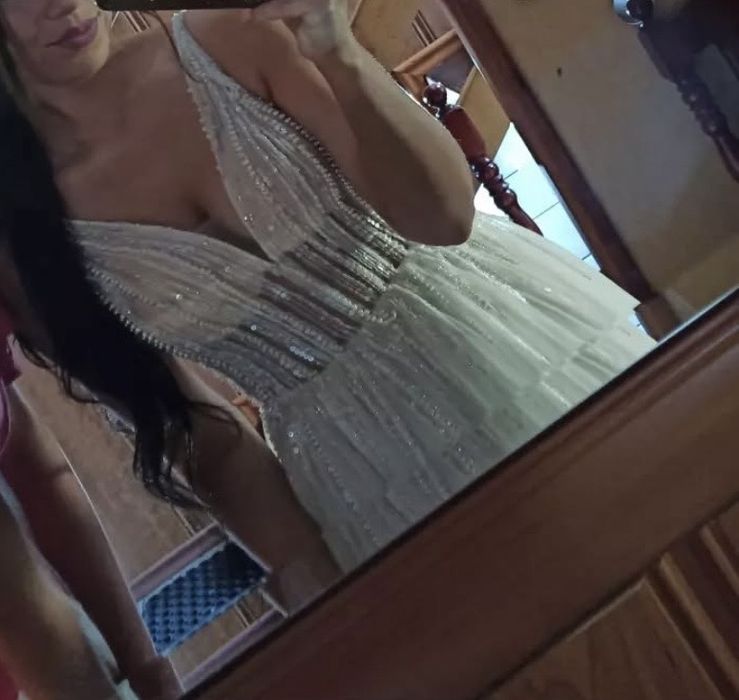 Suknia ślubna, 3 metrowy tren odpinany plus dwa welony 1,5m i 4,5 m