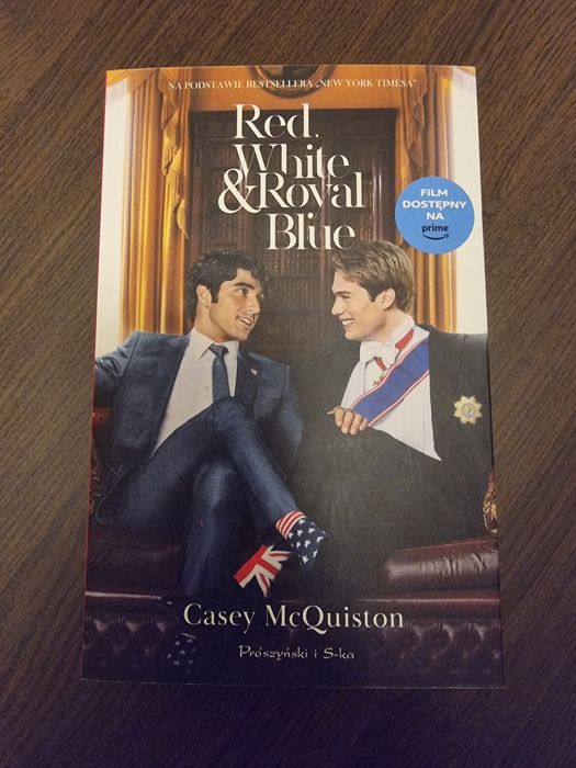 Red, white, royal blue - Casey McQuiston