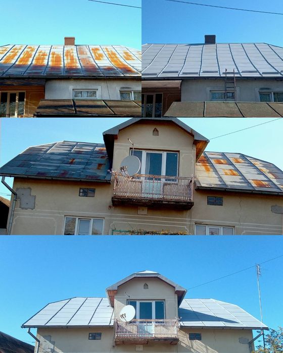 Фарбування даху,дахів,куполів.Радехів,Шептицький,Сокаль.