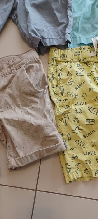 Spodenki hm 122/128 roz zestaw