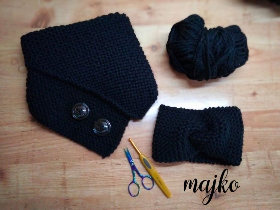 Komplet komin z opaską