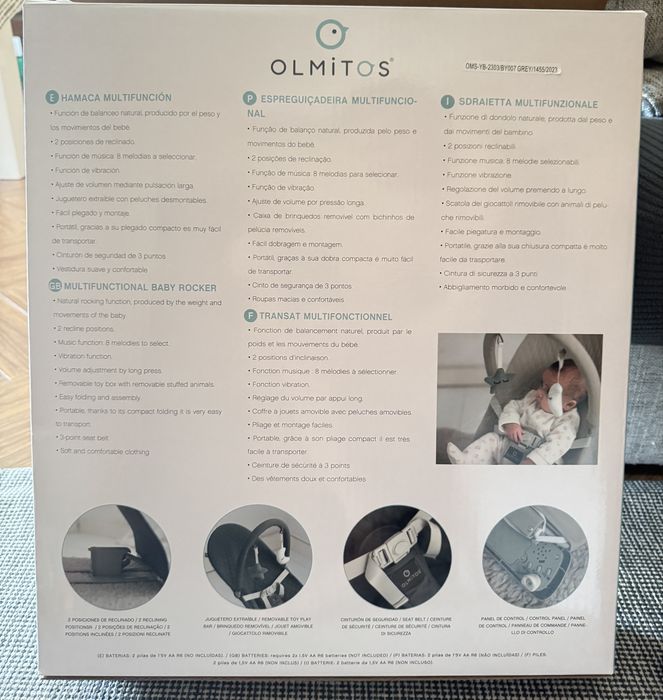 Espreguiçadeira Olmitos Hamaca Multifuncões
