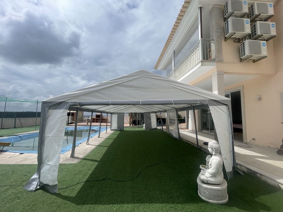 Tenda 10mts por 5mts nova e embalada para festas(eventos)muito resiste