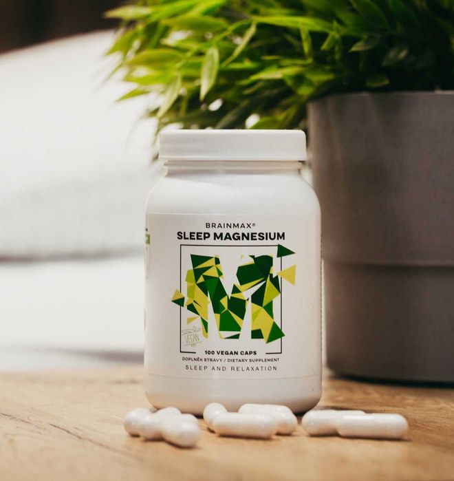 BrainMax Sleep Magnesium - Zmęczone Oczy