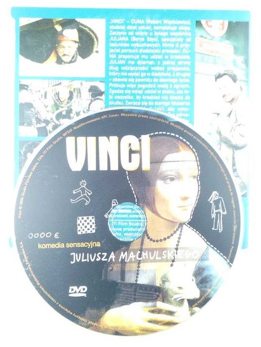 Vinci film DVD płyta