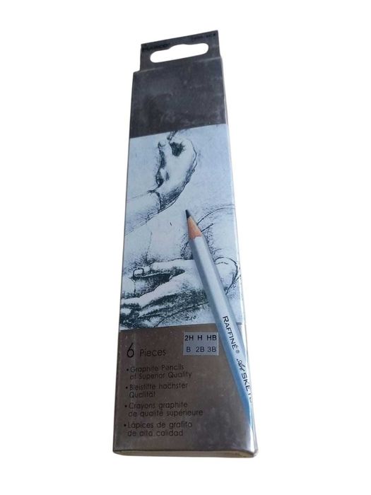 Набір чернографітних олівців Marco Raffine, 6 шт