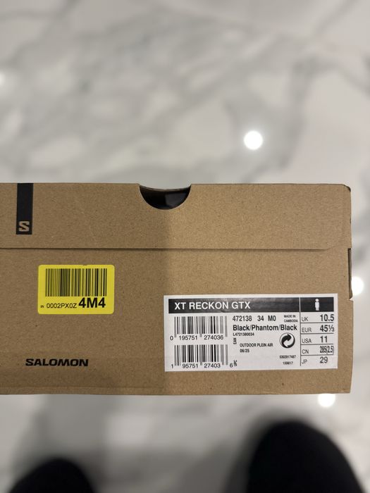 ОРИГИНАЛ ! Мужские кроссовки Salomon XT Reckon GTX Gore tex  44 , 45