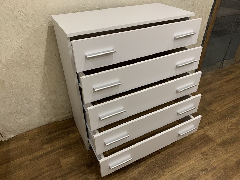 РАСПРОДАЖА ! Комод 5 Ящиков Всегда в Наличии Разные Цвета АКЦИЯ !