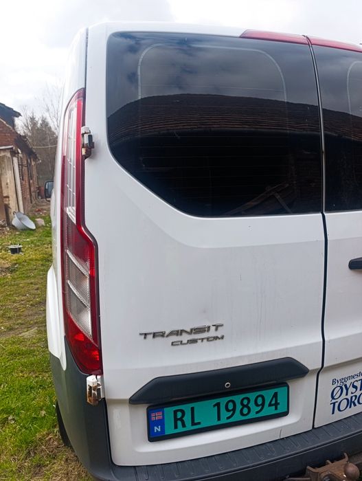 Drzwi tylne prawe i lewe ford transit custom 2013