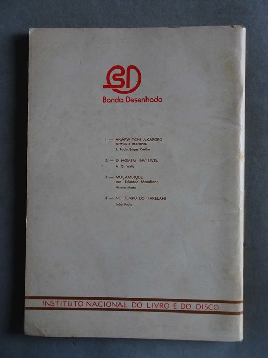 Livro No tempo de Farelahi João Paulo Instituto Nacional livro e disco