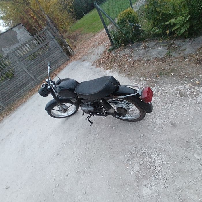 WSK 125 p motocykl m06 zabytek klasyk rok 1977 b1 b2 B3  jednoramówka garbuska 77r