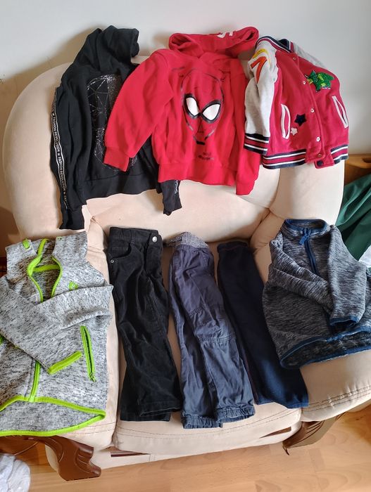 Zestaw chlopiec 11szt w tym gratisy rozm 98