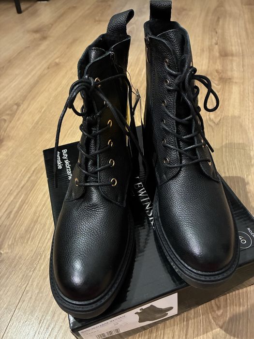 Buty skórzane damskie Cholewiński rozm. 40