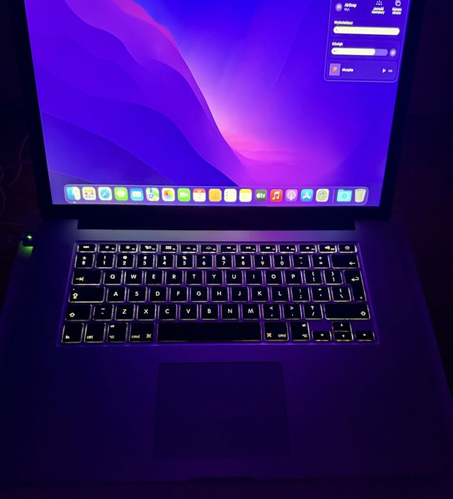 MacBook Pro A1398/2015/i7/2.2GHz/16GB/256GB/15.4/nowa bateria