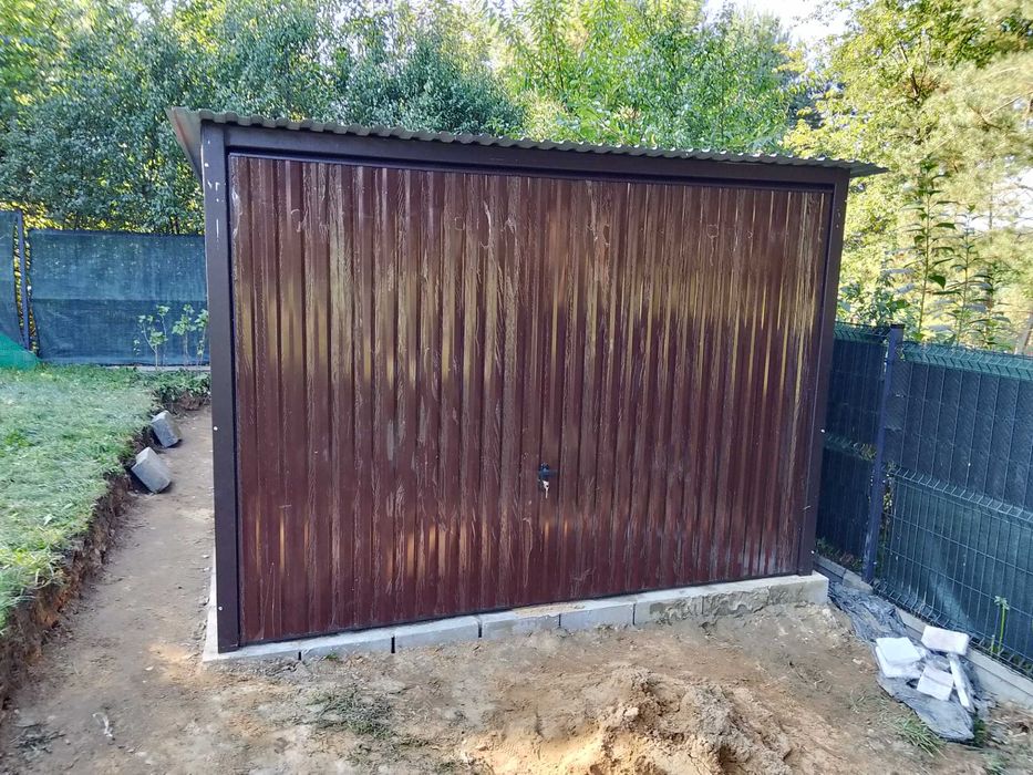 Garaż blaszany Blaszak 3x5