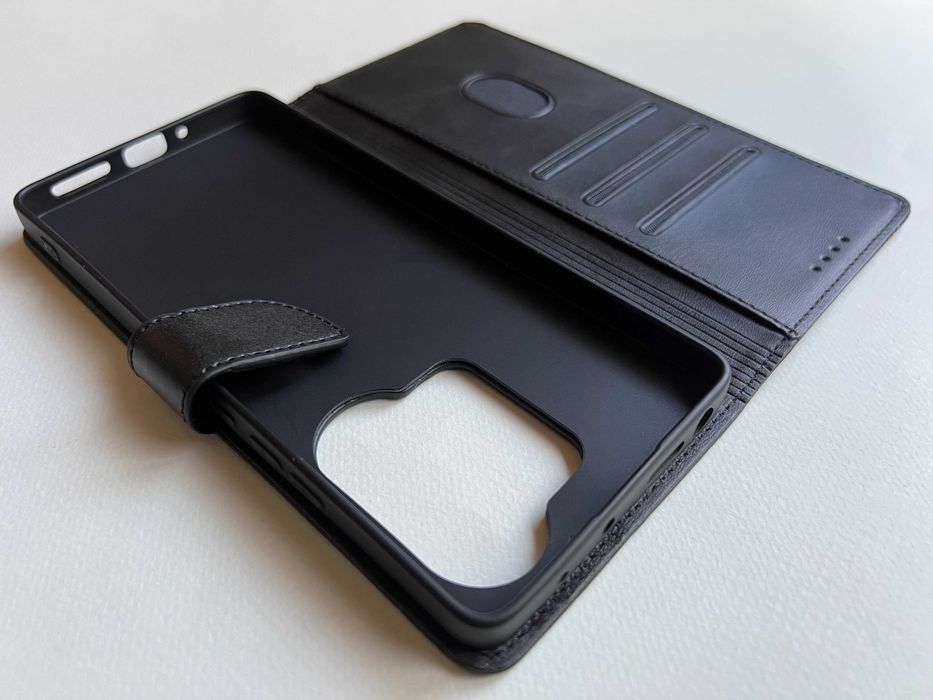 Redmi Note 13 Pro 4G, Poco M6 Pro чохол-книжка Wave Fold чорний чехол