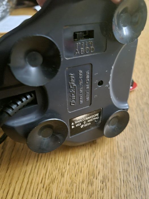 Retro joystick Quickshot Python Atari Commodore Amstrad Sega qs-130f