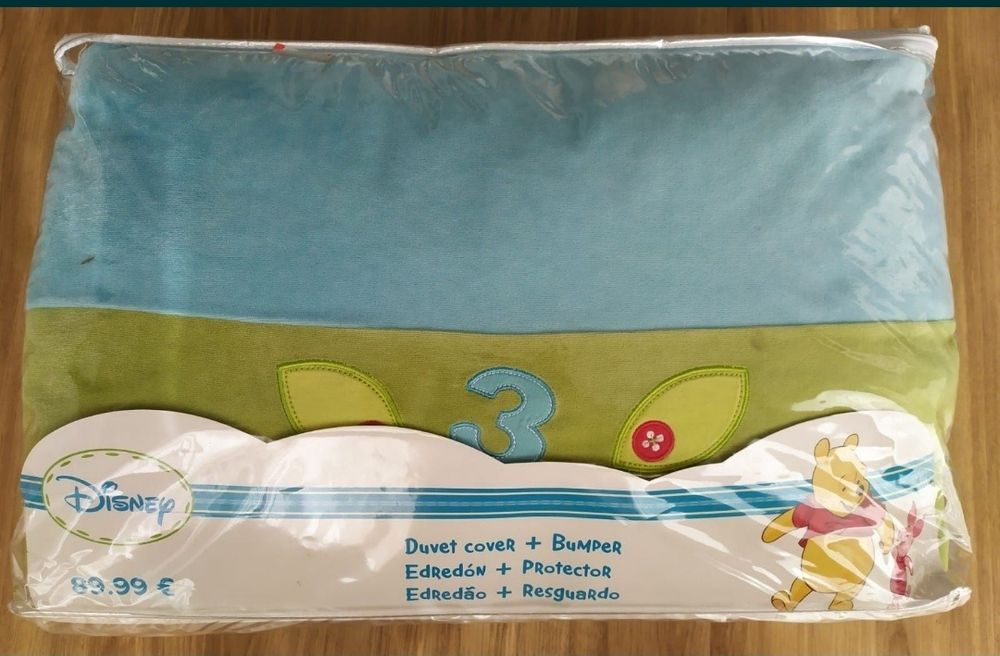 Edredom e resguardo Winnie The Pooh.