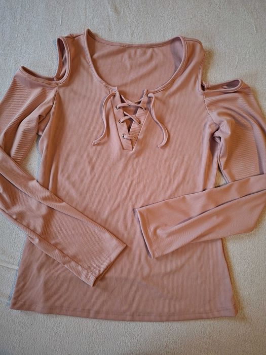 Bluzeczka pudrowy róż