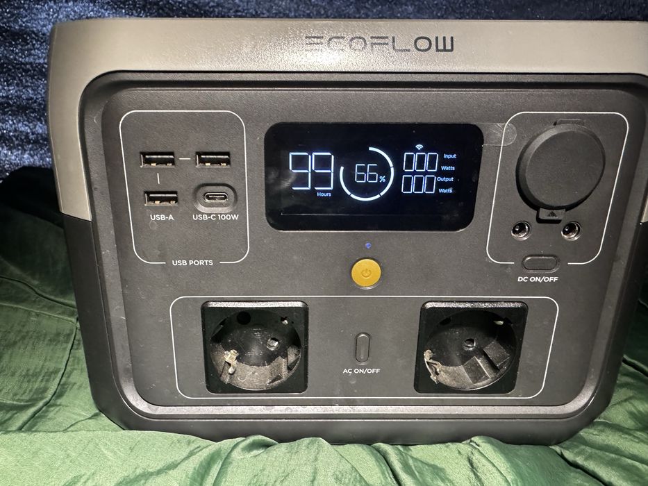 Зарядна станція EcoFlow River 2 Max 512Wh  екофлоу блуеті анкер