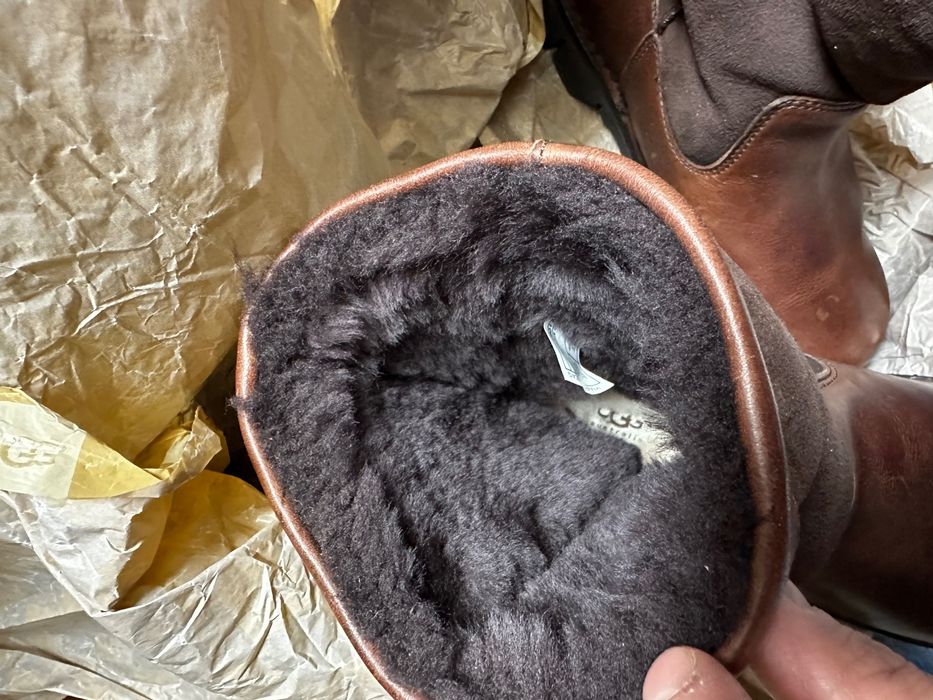 Buty zimowe UGG podszewka jagnięca skóra naturalne w super cenie