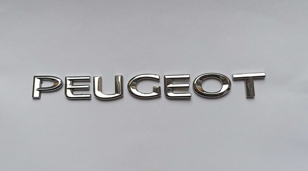 Napis emblemat Peugeot 107