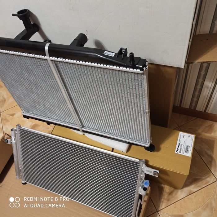 Радиатор охлаждения двигателя кондиционера Hyundai Accent 3 Акцент