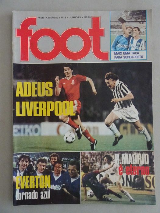 Revista Futebol Foot nº 8 - 1985