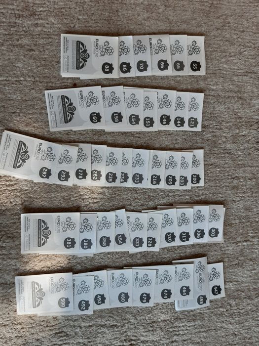 Cromos das cadernetas Panini