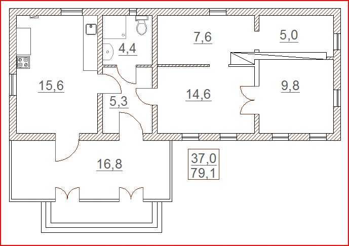 Будинок. Сумська обл. Конотопський р-н. с. Мутин