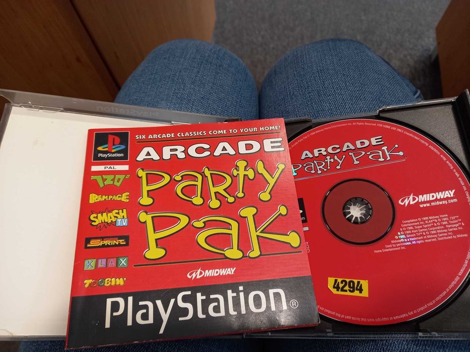 Arcade Party Pak PSX Angielska wersja językowa sklep Playstation