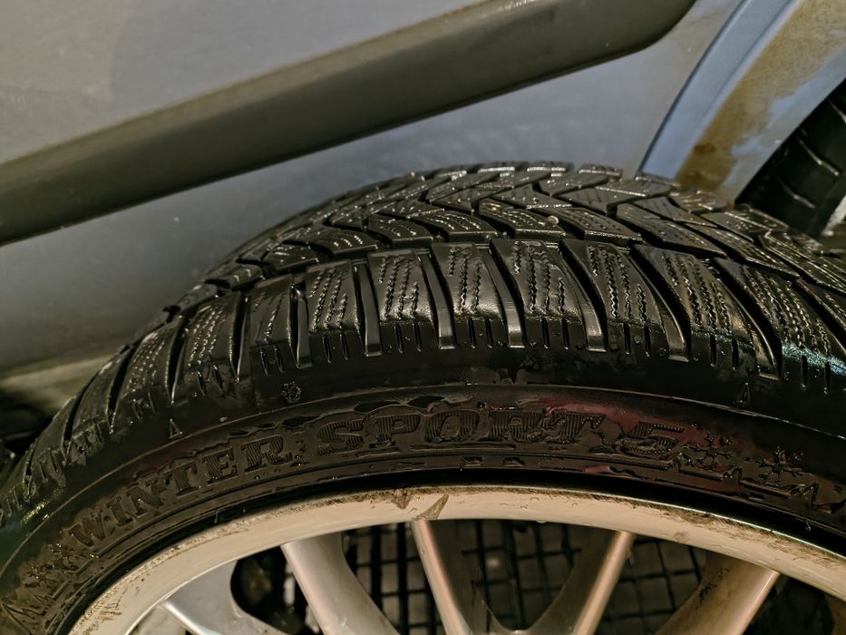 Felgi 18' BMW styling 72 z oponami zimowymi