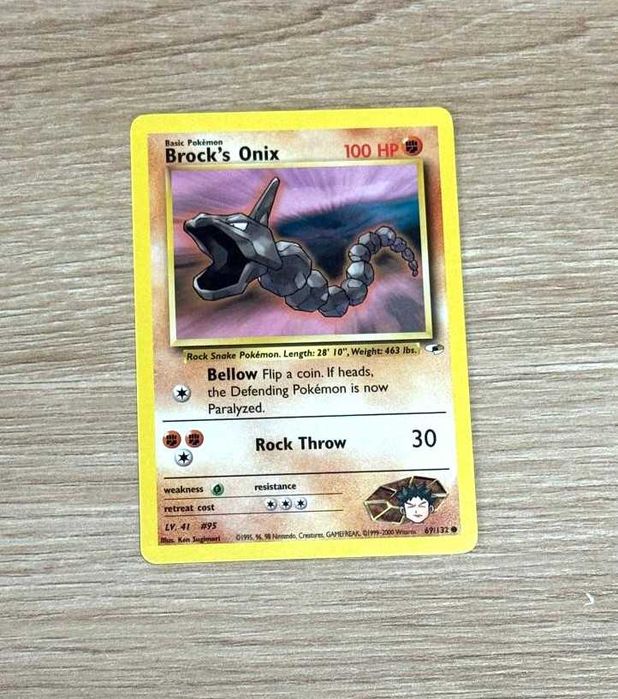 Gym Heroes Cartas Originais Pokémon TCG WOTC - ING