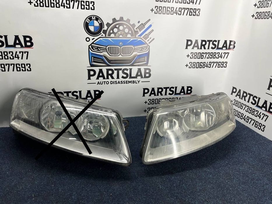 Передня ліва права фара фари Audi A6 C6 2004-2011 Ауді А6 С6