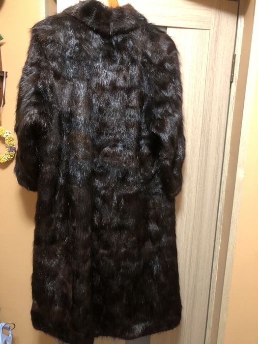 Шуба нутрія розмір 48