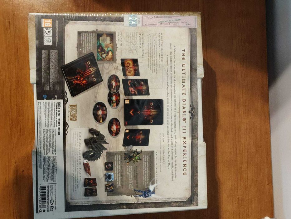 Diablo 3 Edição Colecionador Selado!