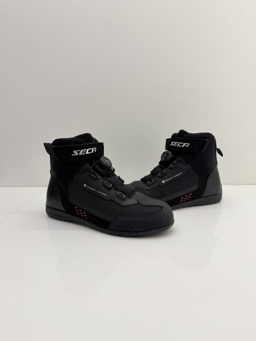 Buty motocyklowe SECA SPEED czarne, BOA, rozmiar 46