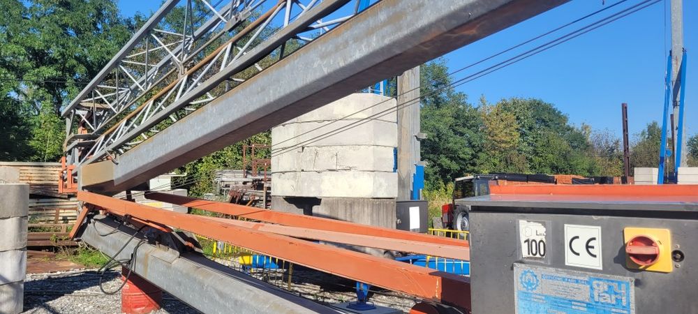 20m 1200kg UDT Zuraw dolnoobrotowy żuraw budowlany wieżowy,