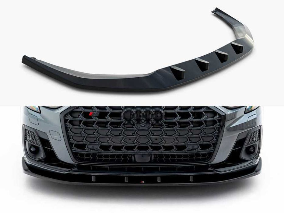 Тюнінг обвіс Audi S8 D5 рест \ A8 D5 S-line (2021+) губа сплиттер пороги диффузор спойлер