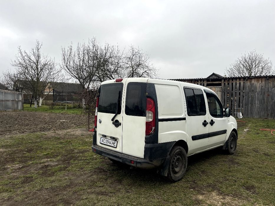 Фіат добло коротка база 1.9