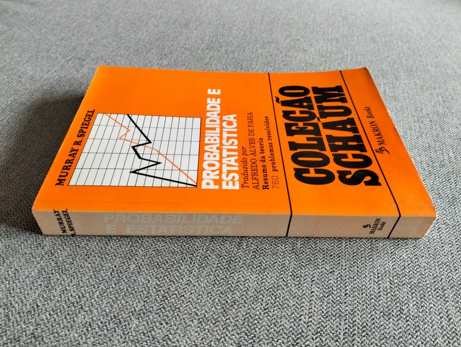 Livro "Probabilidade e estatística" de Murray R. Spiegel