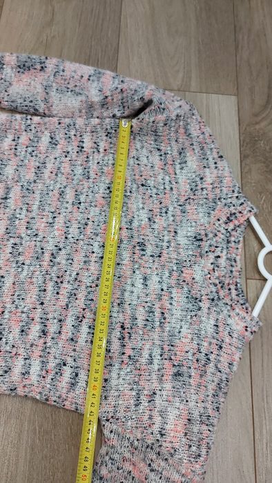 Sweter damski melanż rozmias 36 S